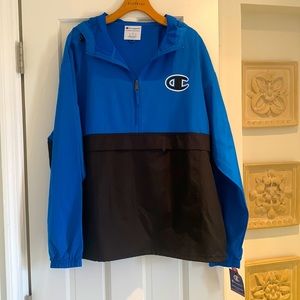 Champion stadium gear rain jacket w/ hood